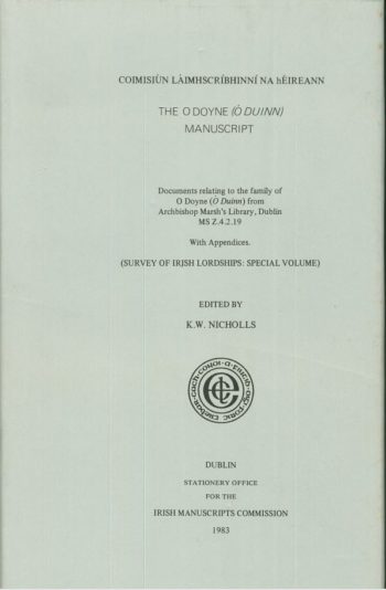 The O Doyne (O DUINN) Manuscript