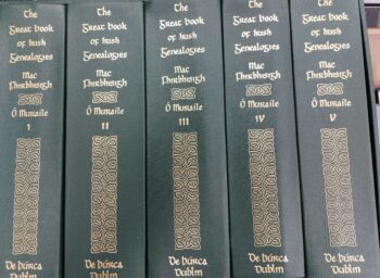 The Great Book Of Irish Genealogies Volume 12345